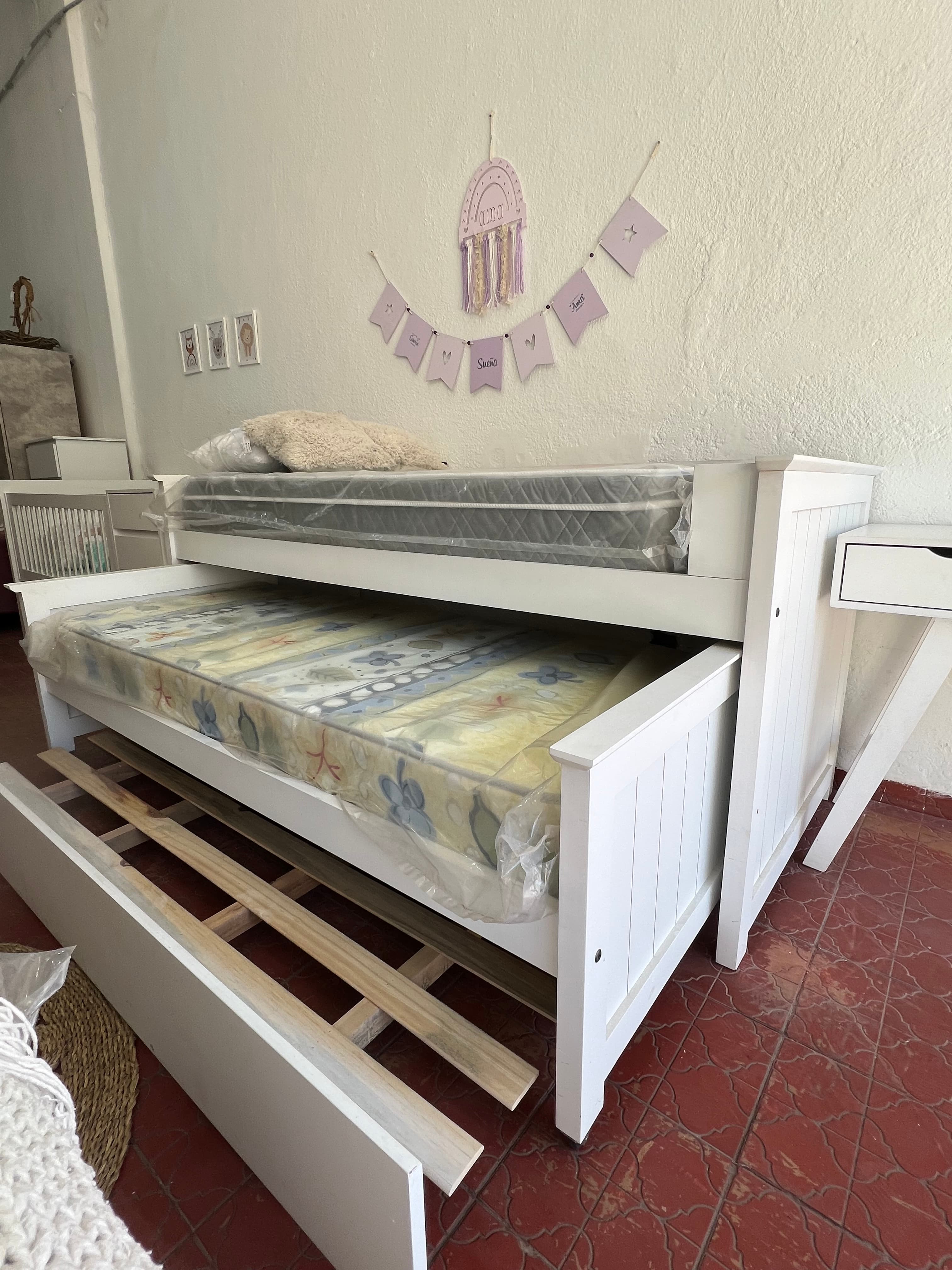 Cama Triple Nido detalle