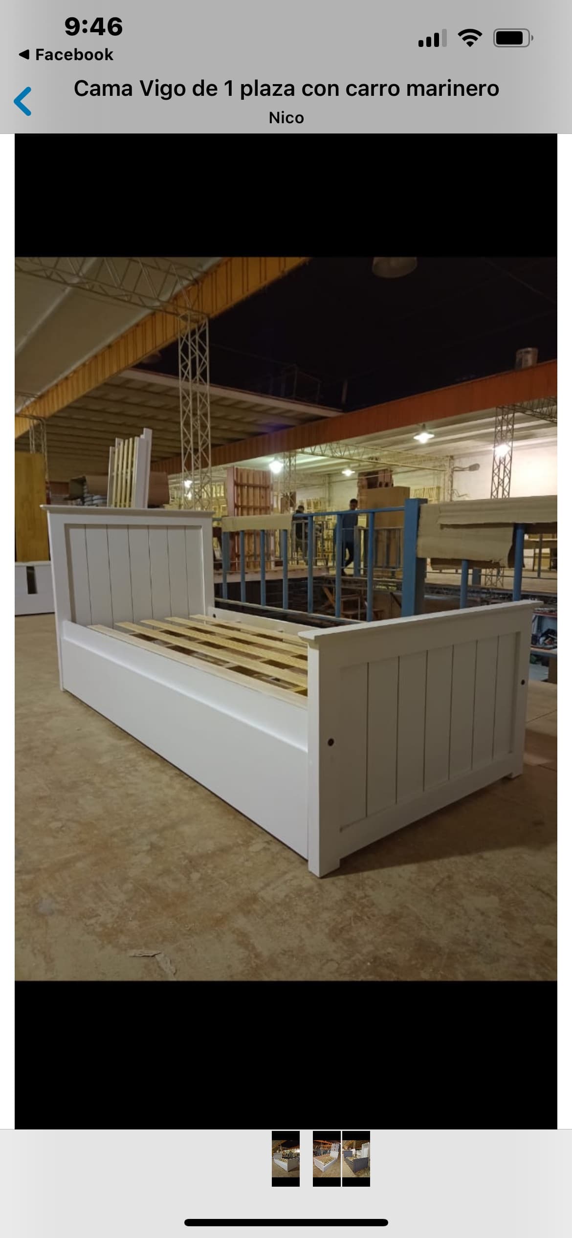 Cama Vigo en ambiente