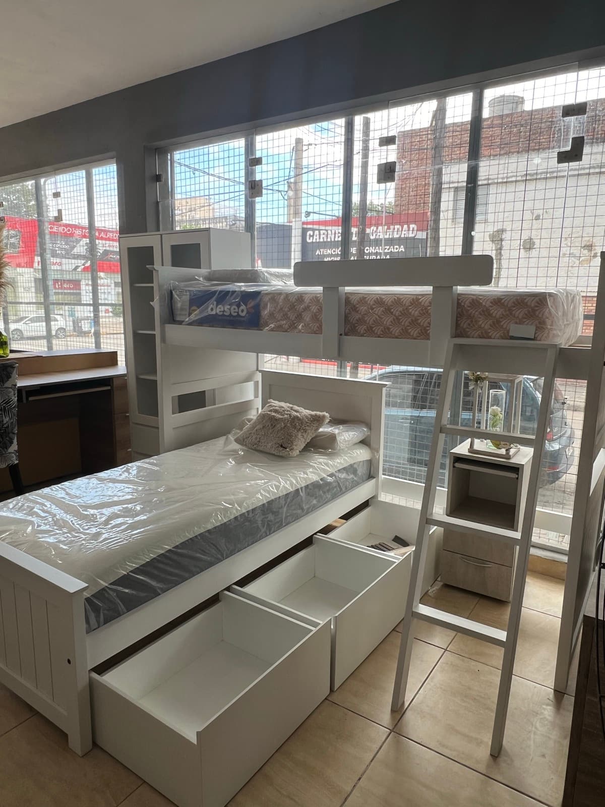 Cucheta Puente detalle escalera