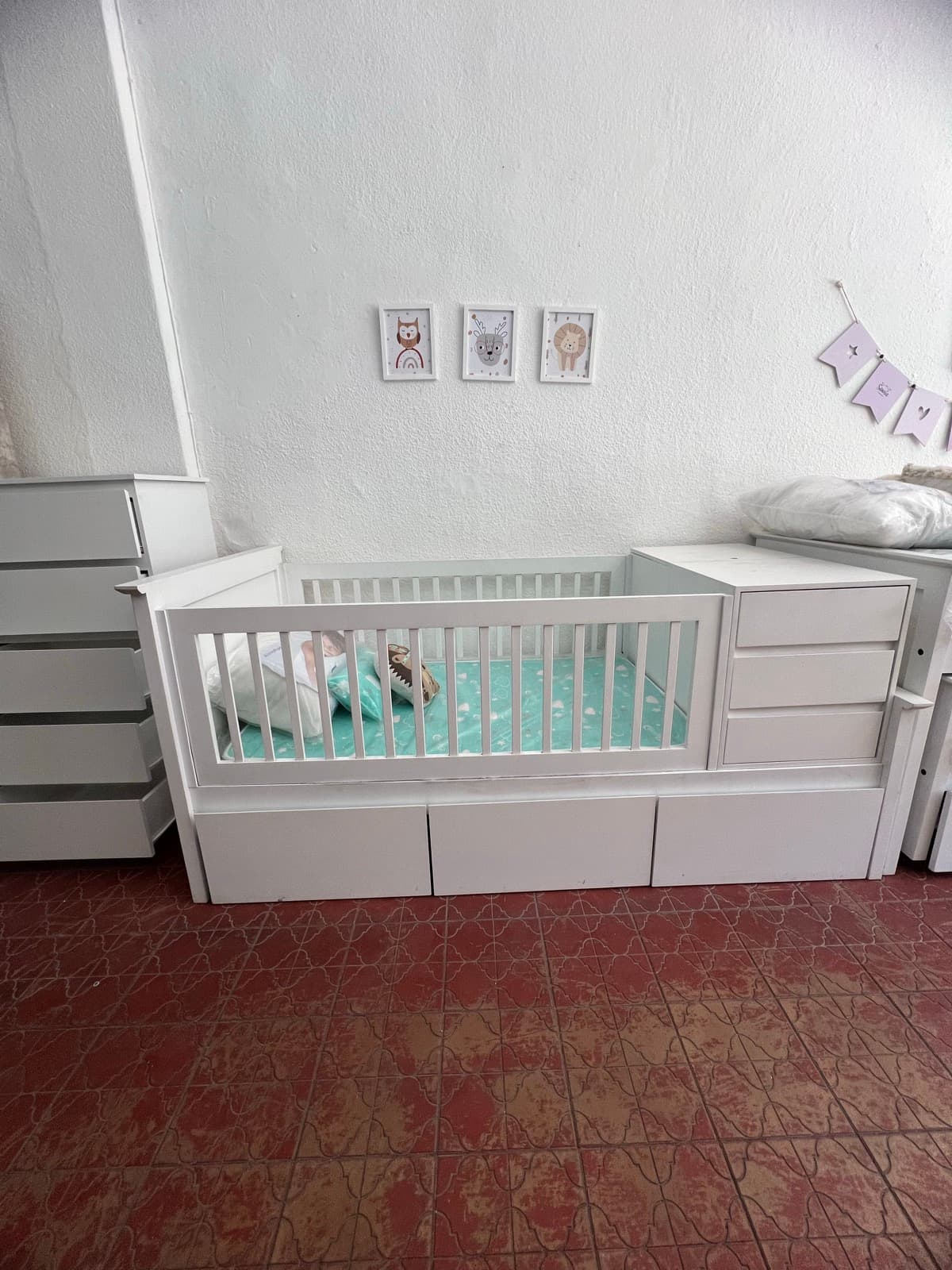 Cuna Vigo Funcional cajones