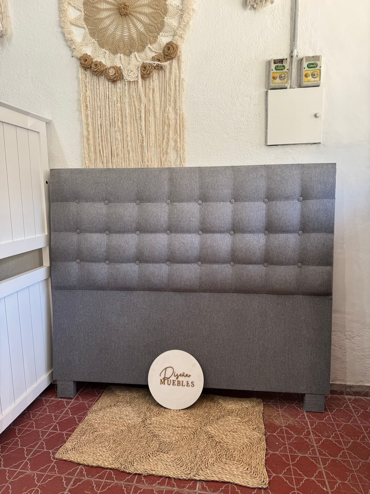 Respaldo Capitoné detalle tapizado