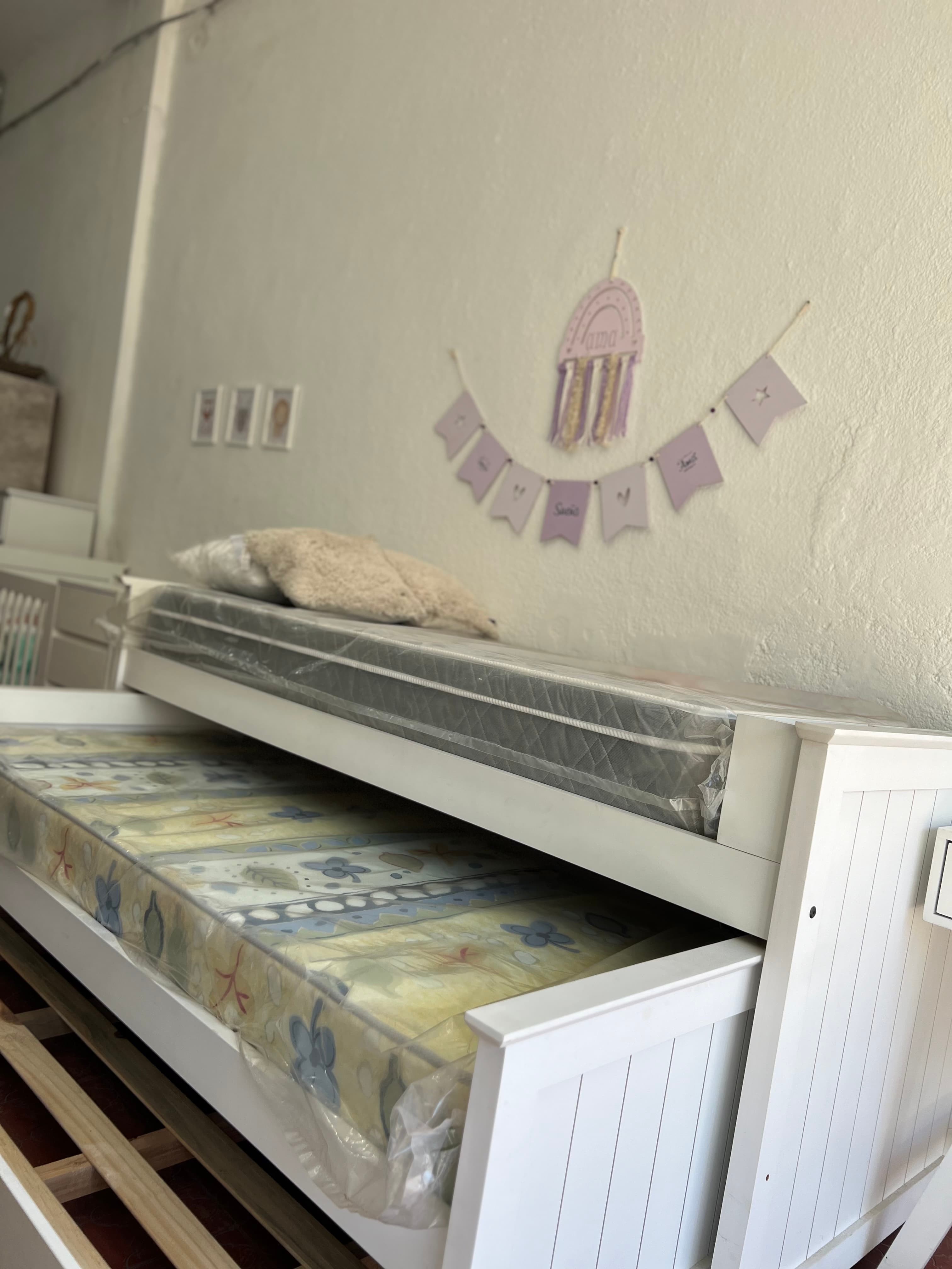 Cama Triple Nido vista lateral